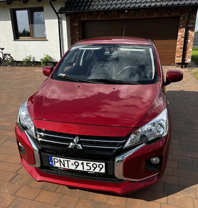 Mitsubishi Space Star cena 42500 przebieg: 11831, rok produkcji 2021 z Zbąszyń małe 29